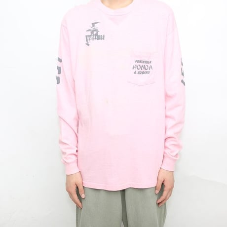 80s Hi-Cru Honda Old Car L/S T-Shirt