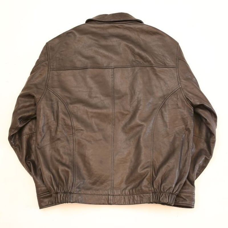 Claiborne Black Lambskin Jacket Strato
