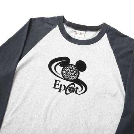 90s Disney Epcot Raglan Sleeve T-Shirt Made in USA