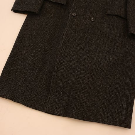 Double Breasted Chesterfield Coat MADE IN HUNGARY