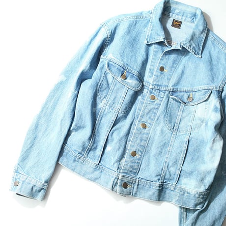 Vintage Bleach Deim Jacket