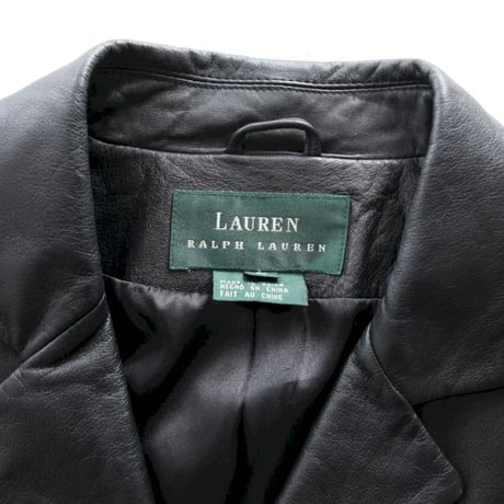 Lauren Leather Coat