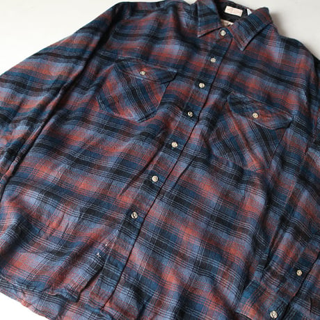 Ombre Check Acrylic L/S Shirt
