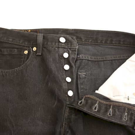 Levi's 501 Black Denim Pants