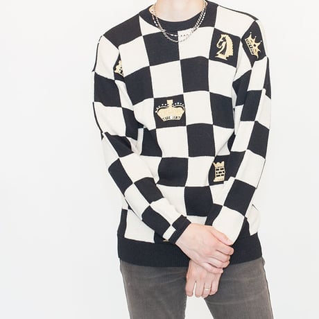 Checkmate  knit