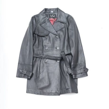 Leather Trench Coat