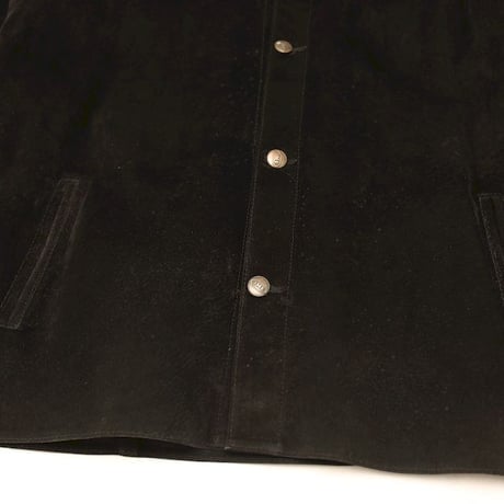 Black Suede Leather Jacket