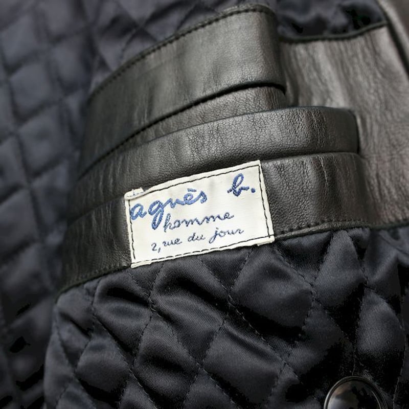 Agnes sales leather jacket