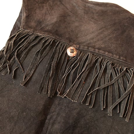 Fringe Suede Vest