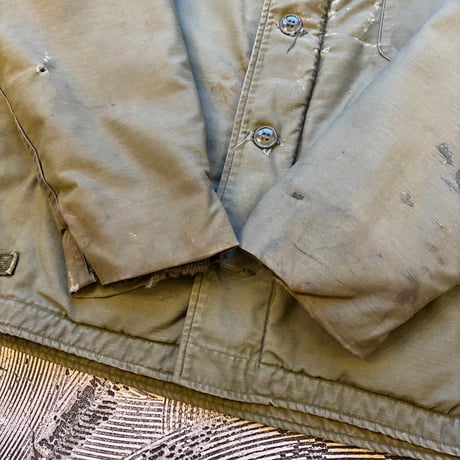 U.S.NAVY A-2 Deck Jacket "Stencil"