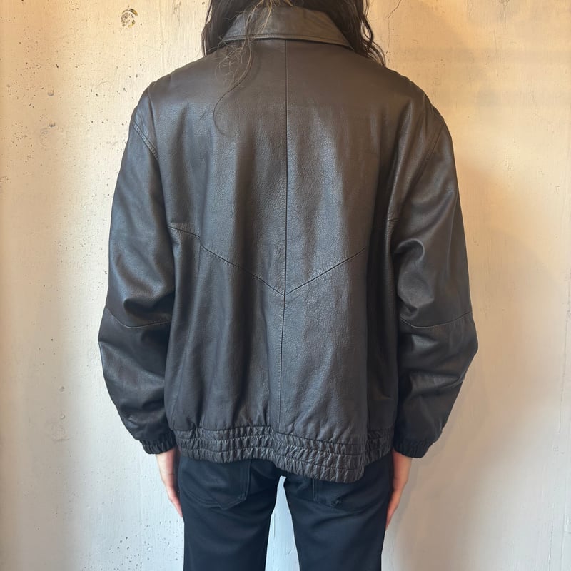 St. John's Bay Black Leather Jacket | Strato