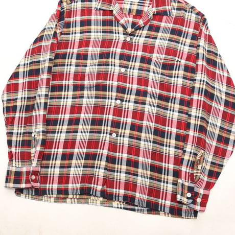 60s Brent Open Collar Rayon Shirt