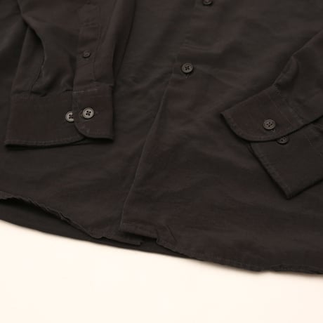 All Silk Black  L/S Shirt