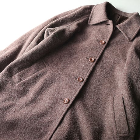 Mohair Wool Long Coat