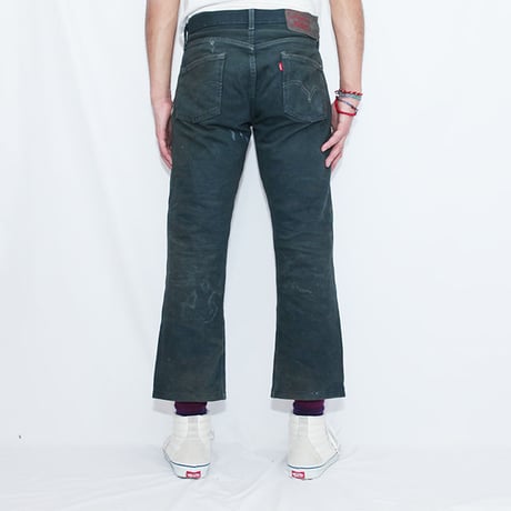 リーバイス 501 ブラック ペンキ Levis