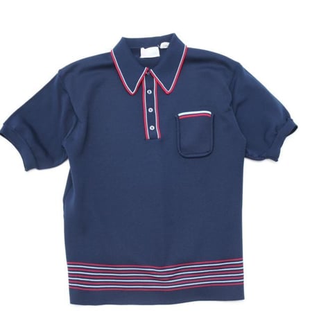 70's Sears Knit Polo Shirt