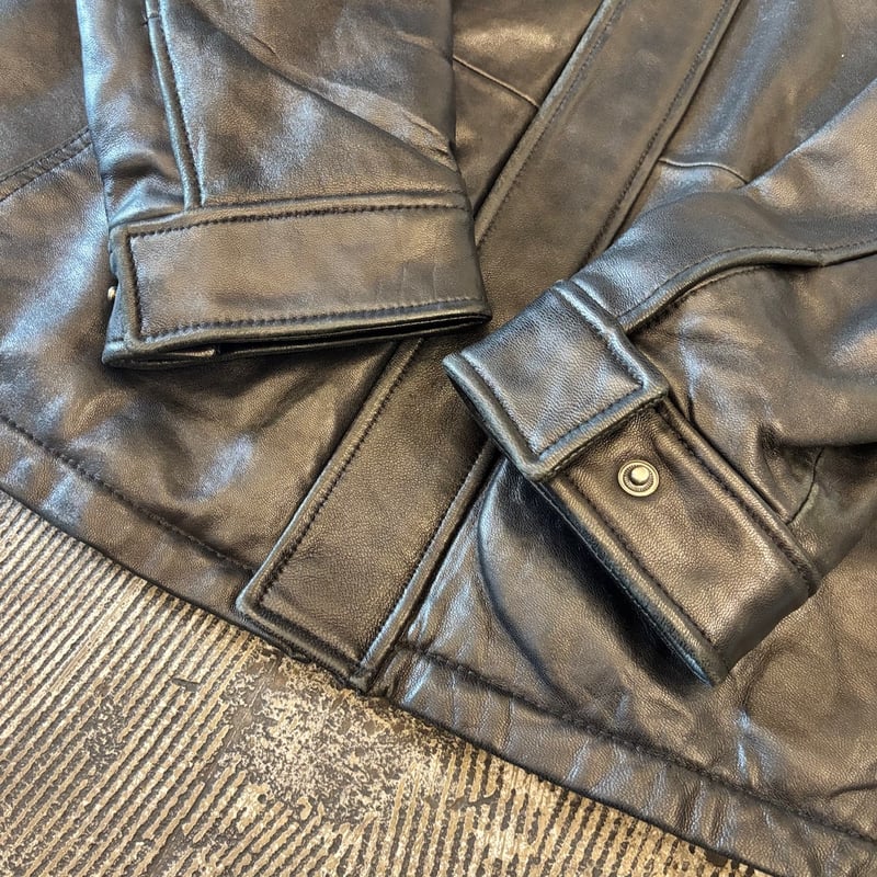 REACTION KENNETH COLE テーラード レザージャケット REACTION KENNETH COLE テーラード レザージャケット