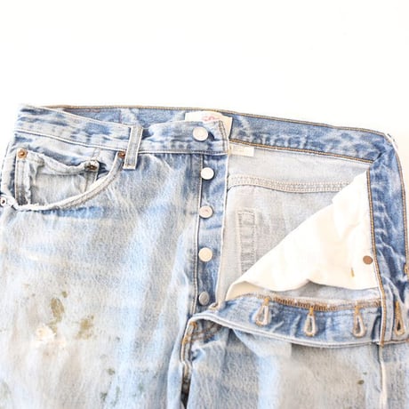 Levi's 501 Damage Denim Pants