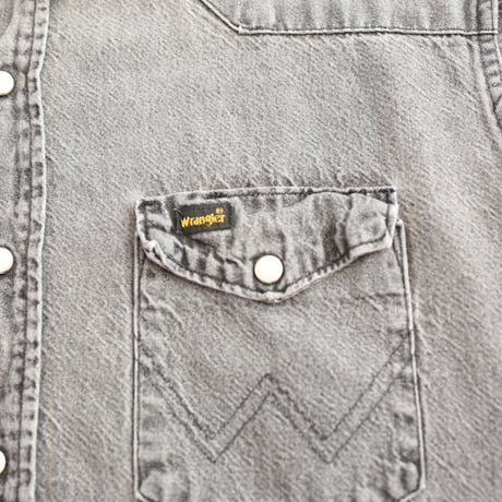 Wrangler Black Denim L/S Shirt