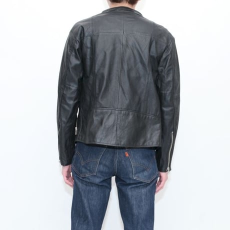 Vintage Black Leather Jacket