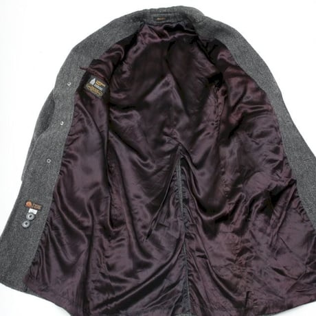 LONDON FOG Herringbone Wool Coat MADE IN USA