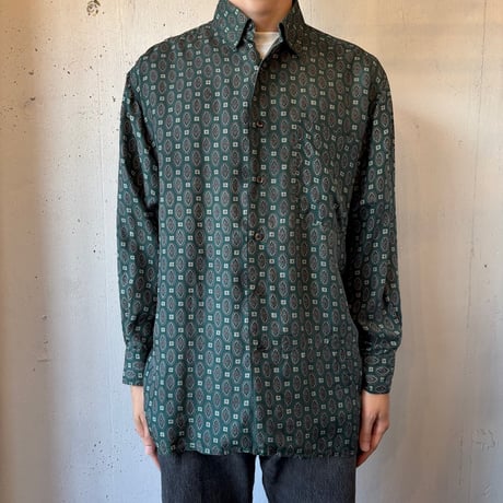 Robert Stock Patterned Silk Shirt