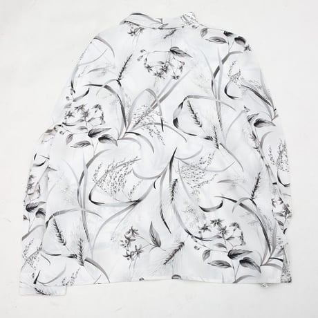 Open Collared Polyester L/S Shirt