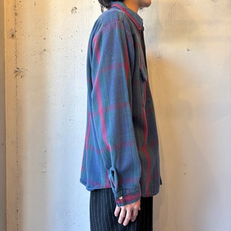 80s McGREGOR Cotton Heavy Flannel Shirt