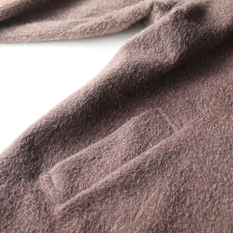 Mohair Wool Long Coat