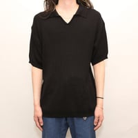 Vintage Knit Polo Shirt