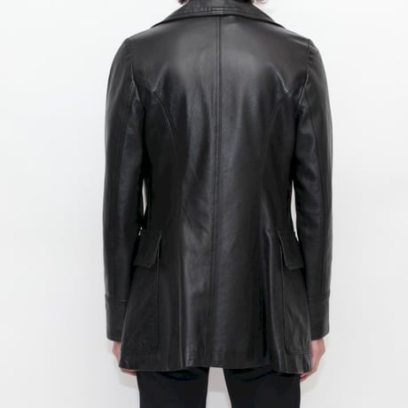 Skinny Leather Coat MADE IN ENGLAND