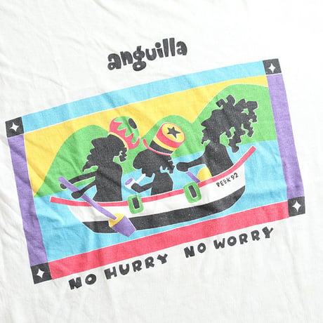 80s レゲェーTシャツ No Hurry No Worry