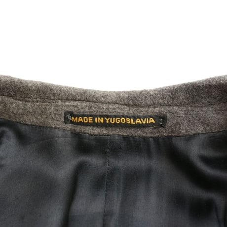 Vintage Wool Coat Made in Yugoslavia