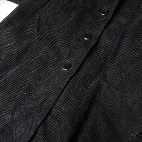 Euro Vintage Corduroy Long Coat