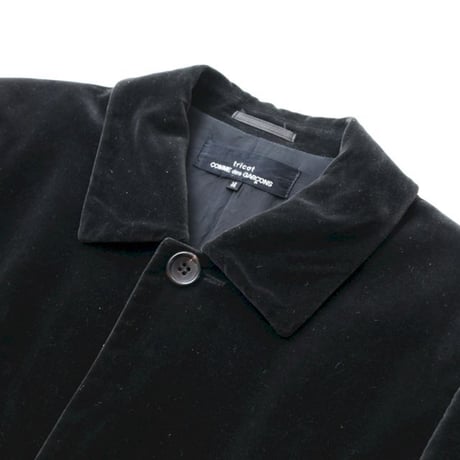90’s tricot COMME des GARCONS Velour Coat