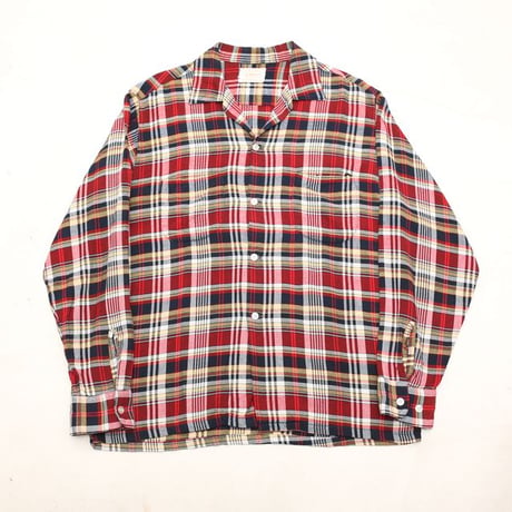 60s Brent Open Collar Rayon Shirt