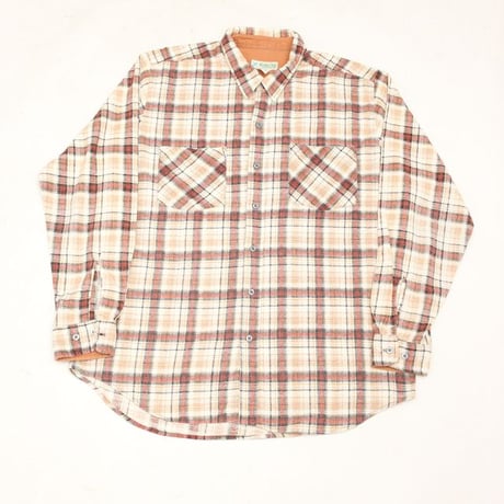 90s Print Flannel Plaid Shirt