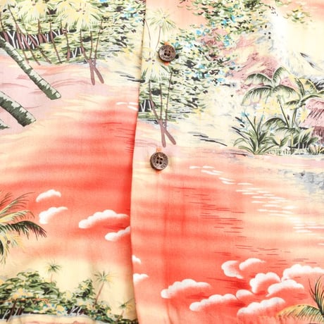 Rayon Aloha S/S Shirt MADE IN HAWAII