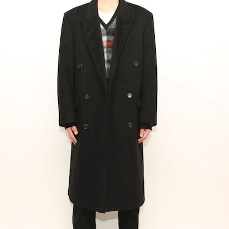Cashmere Wool Coat Black