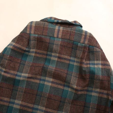 70s Pendleton Wool Plaid Loop Shirt