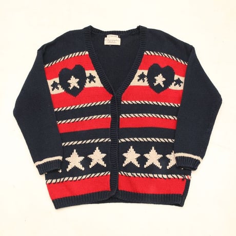 Christopher & Banks Hand Embroidered Cotton Knit Cardigan
