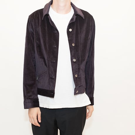Purple Velor Jacket