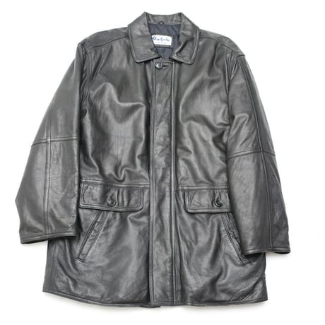 Black Leather Coat