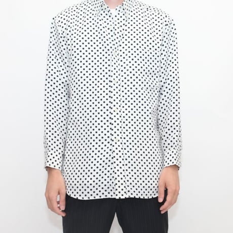 Polka  Dot Pattern L/S Shirt