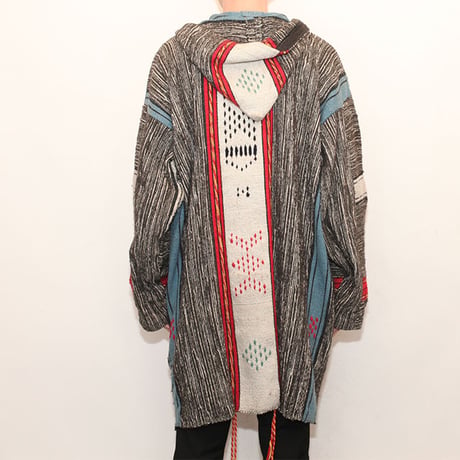 Vintage EthnicHoodie Coat