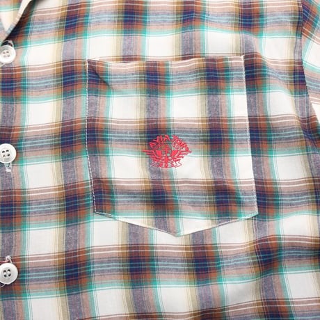 Open Collar Rayon S/S Shirt