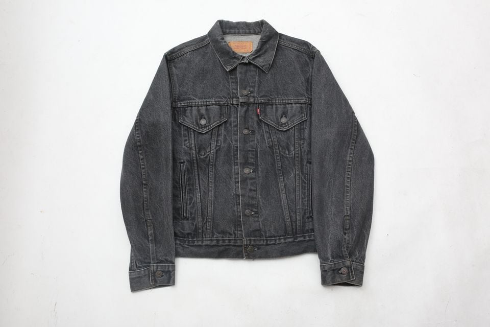 80's Levi's 70506-0259 Black Denim Jacket | Strato 80's Levi's 70506-0259 Black Denim Jacket | Strato