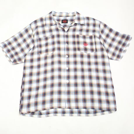 Open Collar Rayon S/S Shirt