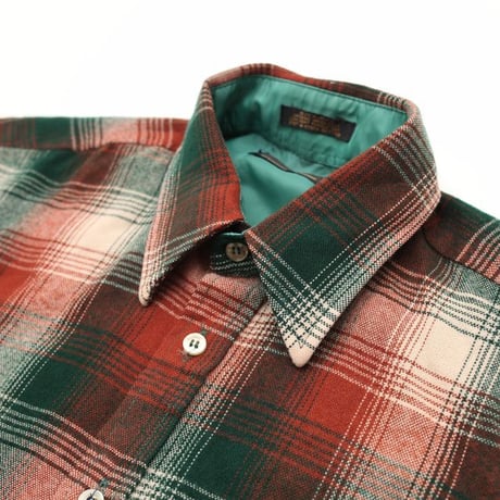 Ombre Check Acrylic L/S Shirt
