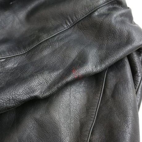 90s Andrew Marc × Wilsons Black Leather Sport Jacket